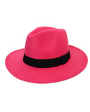 Red Bottom Fedora