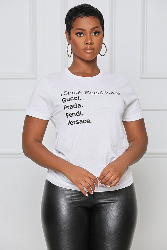 I Speak Fluent Tee (Plus Size)